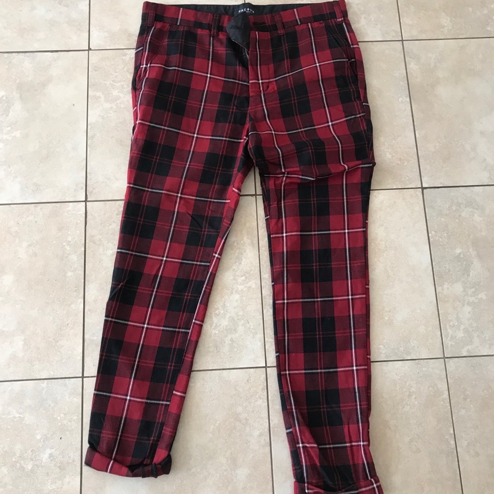 Pac-sun skinny Men’s 32 Pants Plaid
